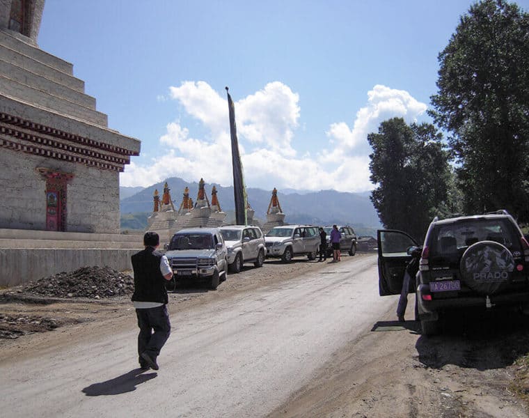 driving vers shangrila yi et mosuo 19jours