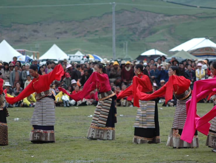 festival des chevaliers du kham à litang 12jours