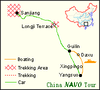 Guangxi: Trek Terrace And Sanjiang Ethnic Minority