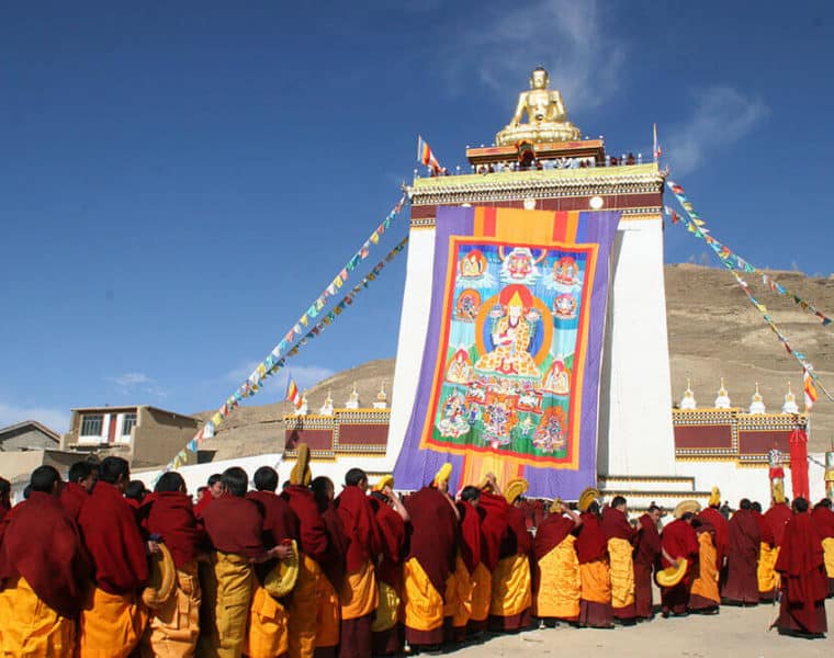 nouvel an tibetain repkong labrang 16jours