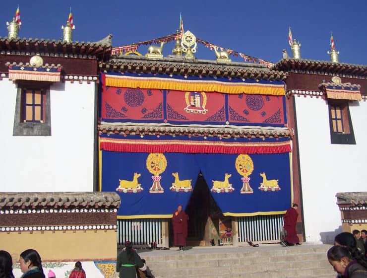 nouvel an tibétain longwu monastère desert badain jaran 13jours