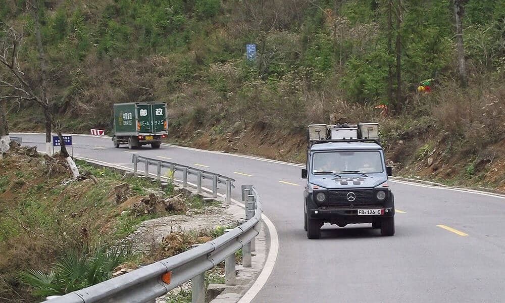 overland dans la région ali route nord 22jours