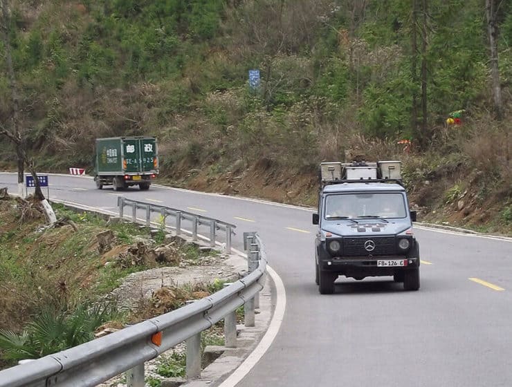overland dans la région ali route nord 22jours