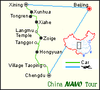 Overland From Chengdu To Xining Via Labrang 12days
