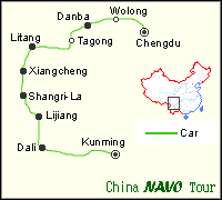 Overland From Kunming To Chengdu 15 Days