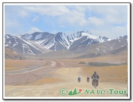 Royal Enfield motorcycle riding adventure