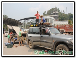 Holland Family driving their way back home via China