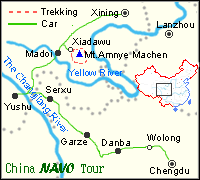 Trek Mt.Amnye Machen(Around Mt.Amnye Machen)