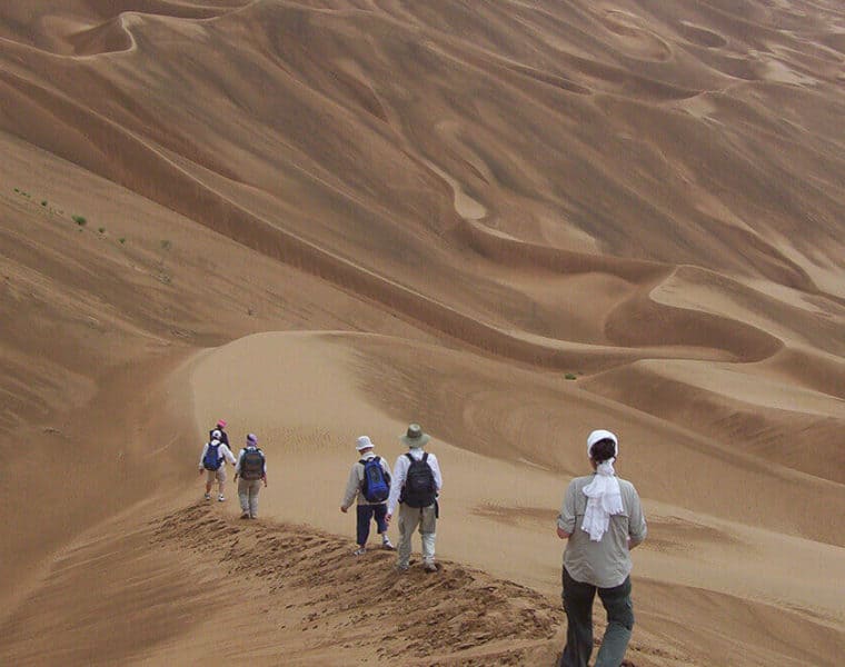 trek au désert badain jaran 15j