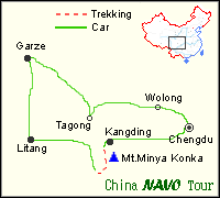 Trek Mt. Minya Konka In 17 Days