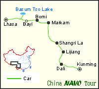 Yunnan tibet High Way Via Nyingchi 18 Days