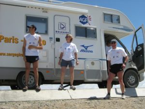 Mr.Serge Gerard,Running from Paris to Tokyo via China