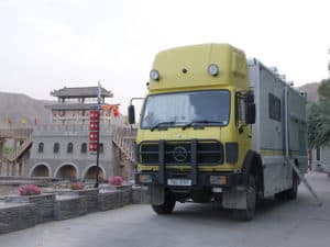 self drive en camping car jusqu a la Chine couverture