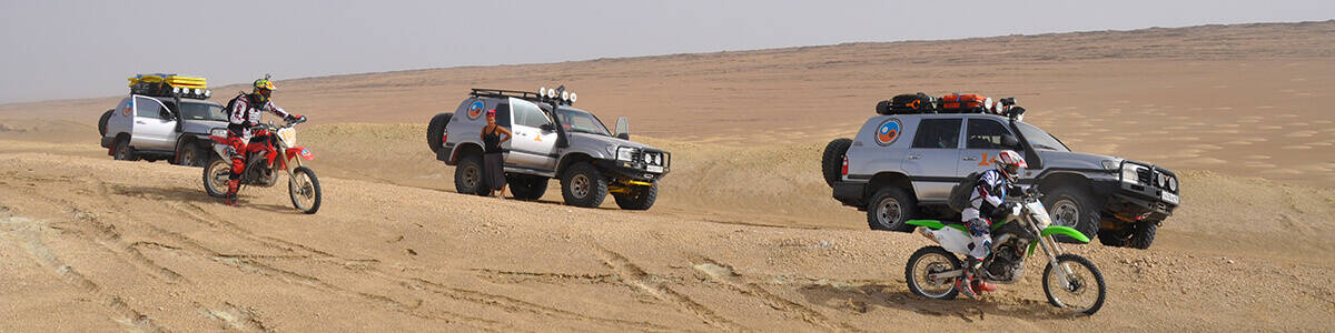tour en overland drapeau