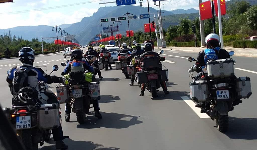 2019 Motorcycling tour à travers la Chine