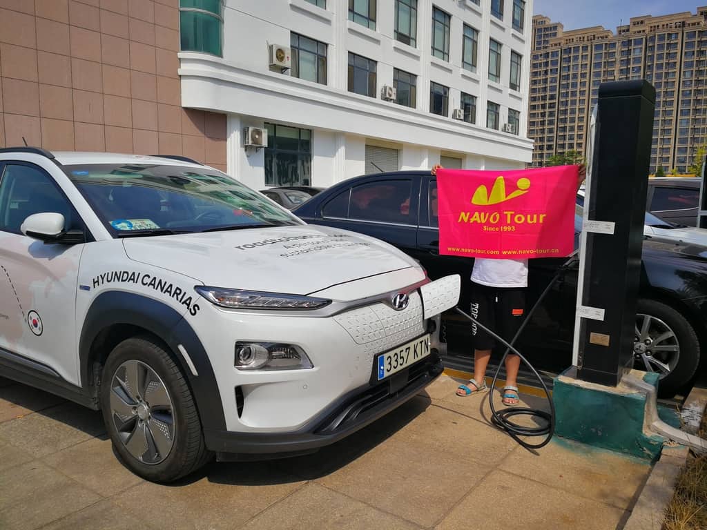 Overland Espagne Chine Korée tour du monde en car EV 11