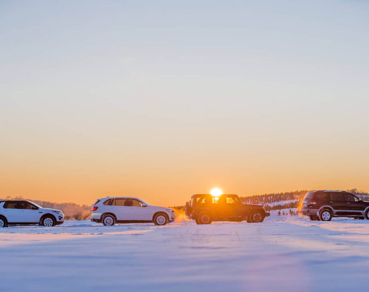 winter road trip china